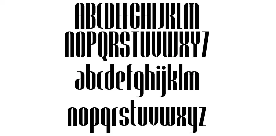 Trendgetter font specimens