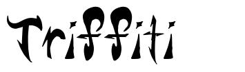 Triffiti 字形
