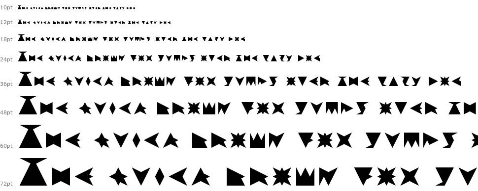 Trifont font Şelale