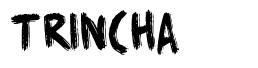 Trincha шрифт