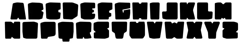 Trinta Quatro Fatfont specimens