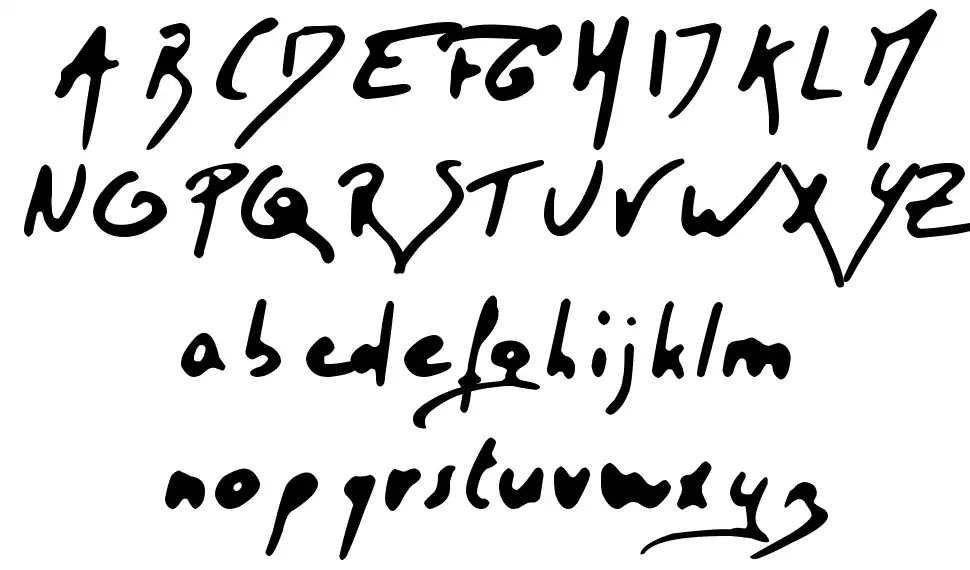 Tristanfont specimens