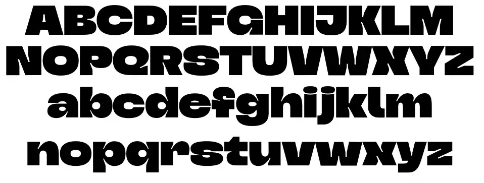Triver Specimen Triverfont specimens