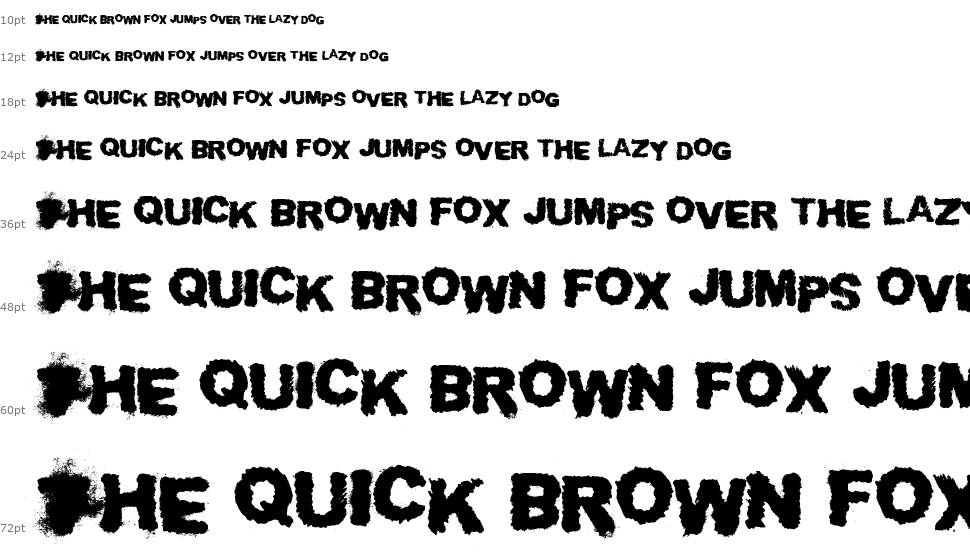 Troll Sketches font Waterfall