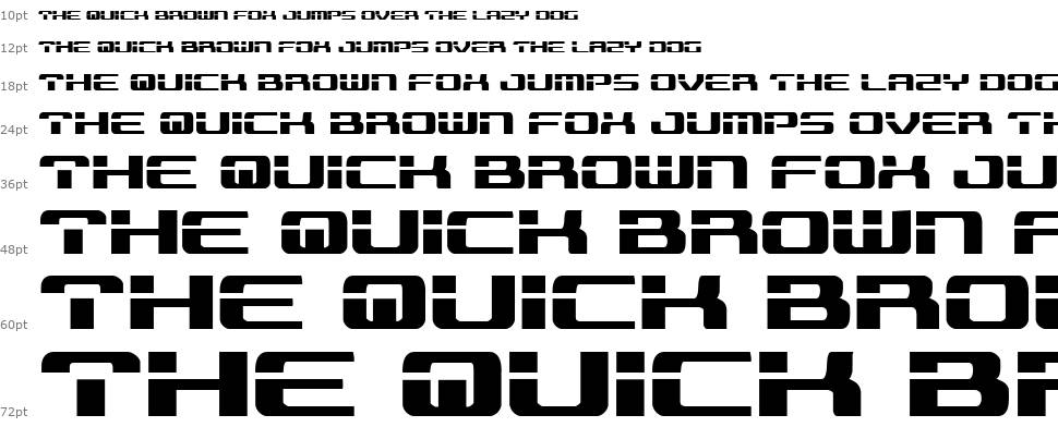 Troopers font Waterfall