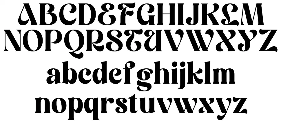 Tropic Fresh font Örnekler