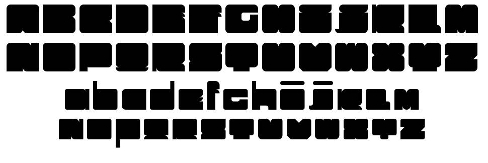 Trubik 77 字形 标本