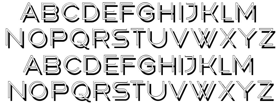 True Artisans font specimens