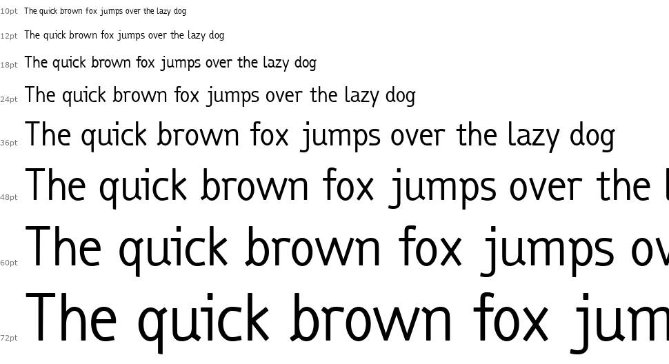 Truebo font Waterfall