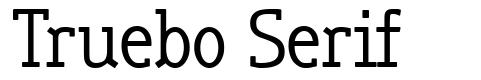 Truebo Serif carattere