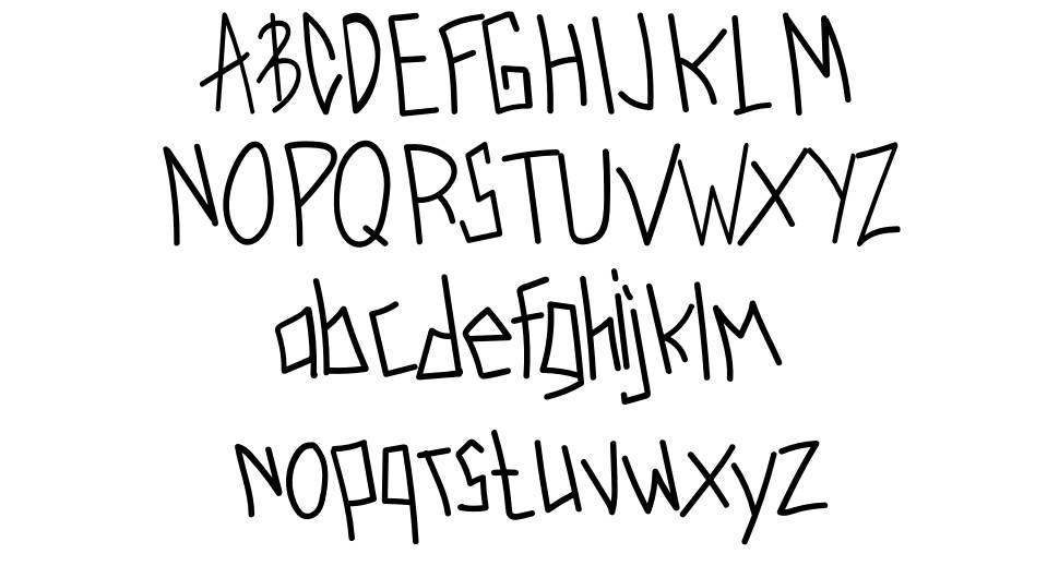 Trumvolion フォント 標本