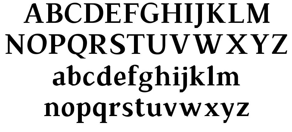 TS Chapinero Serif font