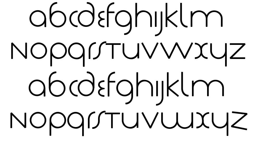 Tschich font Örnekler