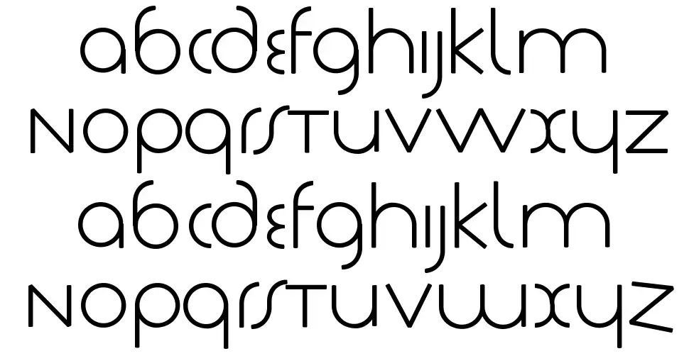Tschichfont specimens