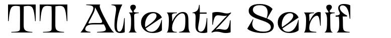TT Alientz Serif font