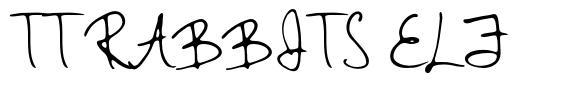 TT Rabbits Elf font