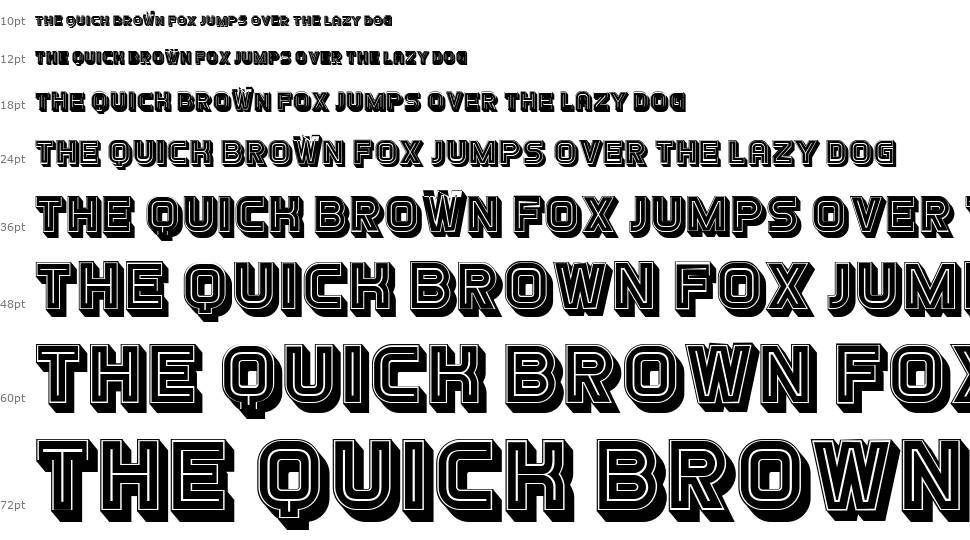 Turnabout font Şelale