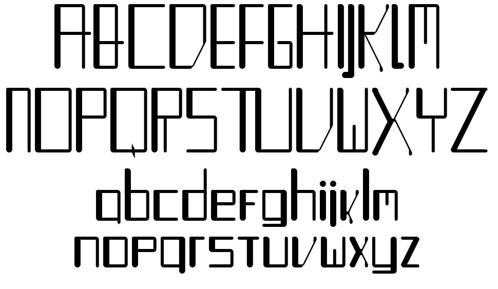 Turntable Aux font Örnekler