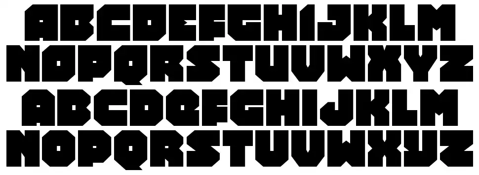 Turtle Mode font Örnekler