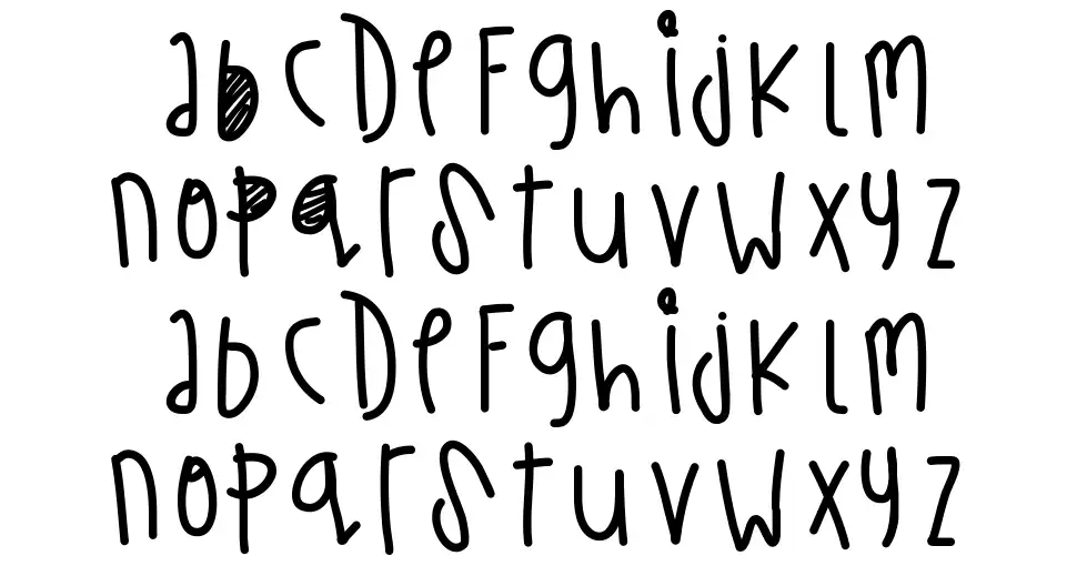 Turtle Wishesfont specimens