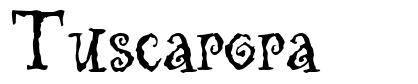Tuscarora font
