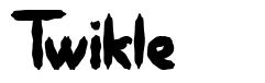Twikle 字形