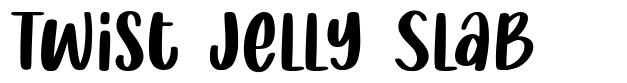 Twist Jelly Slab font