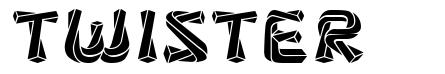 Twister шрифт