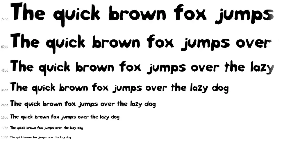 Twister Fusionfont waterfall