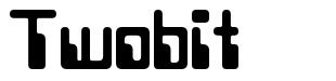 Twobit шрифт