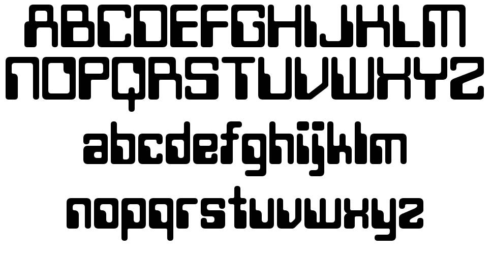 Twobit font specimens