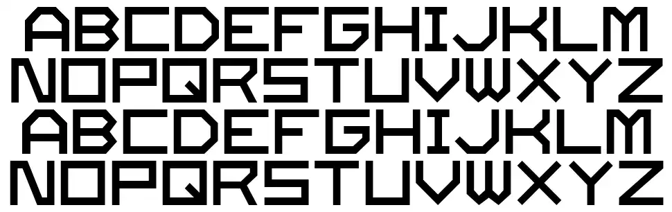 Twode.nofont specimens