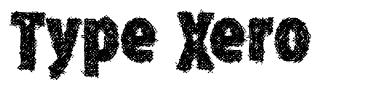 Type Xero font