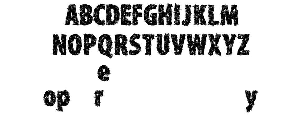 Type Xero font specimens