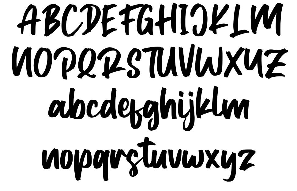 Typestory font specimens