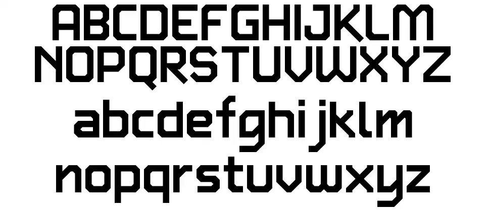 TypeTwo fuente Especímenes