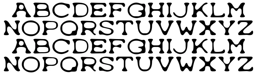 Typewrongfont specimens
