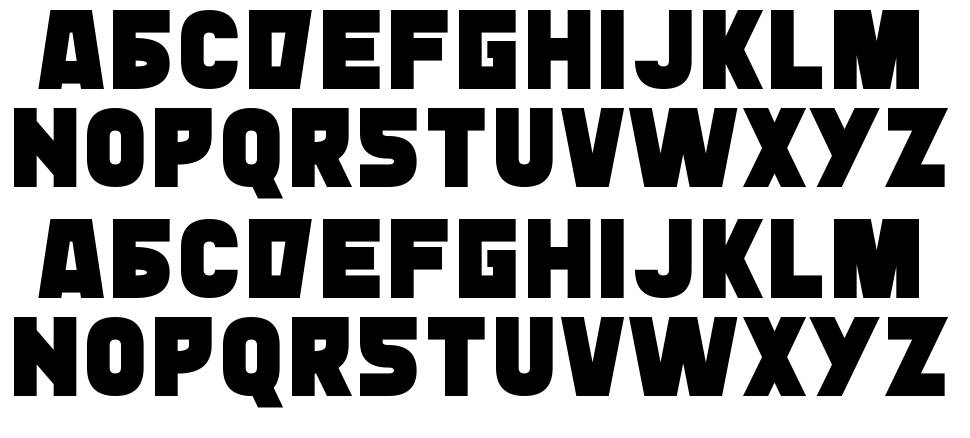 Typingrad font