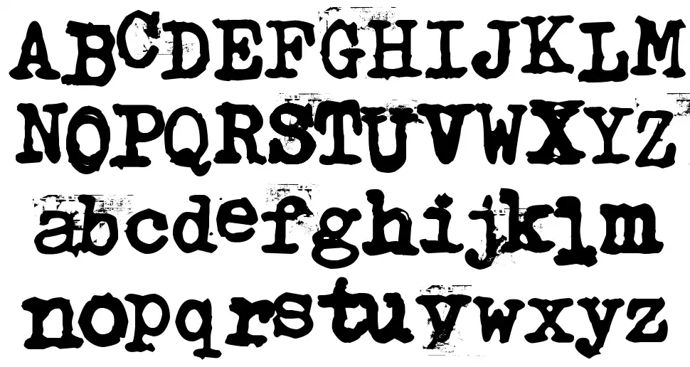 Typistys font by junkohanhero FontRiver