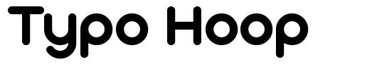 Typo Hoop 字形