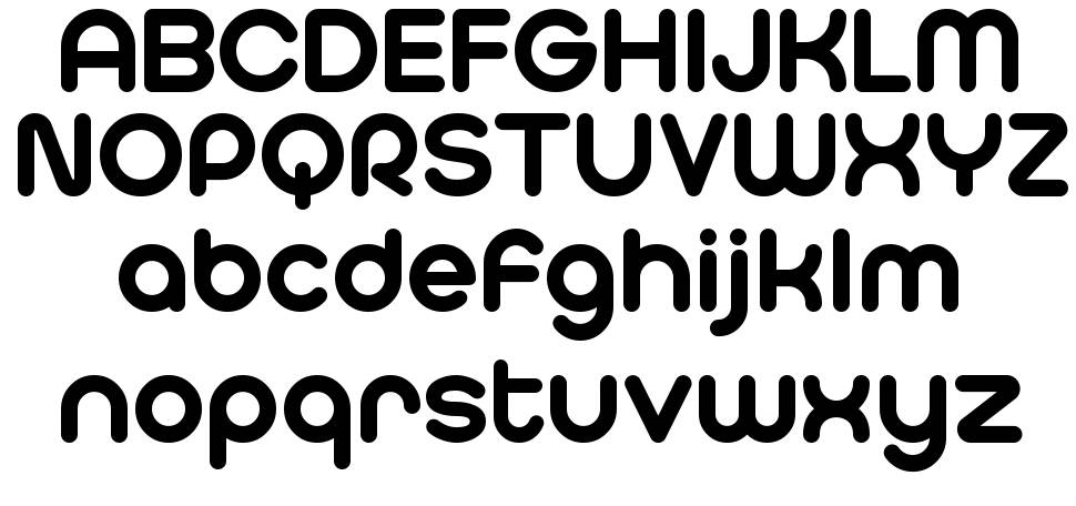Typo Hoop font Örnekler