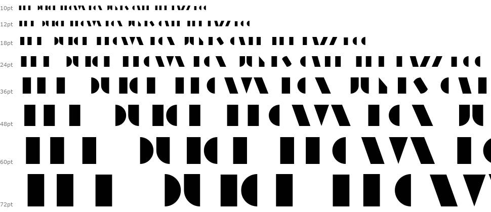 Typo Layer шрифт Водопад