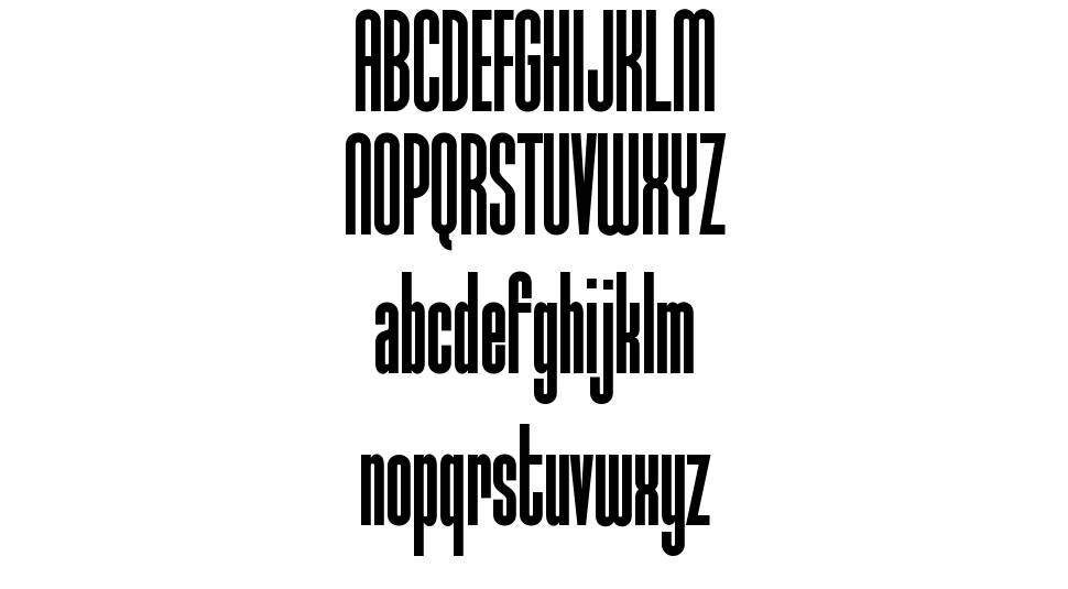 Typo Longest 字形 标本