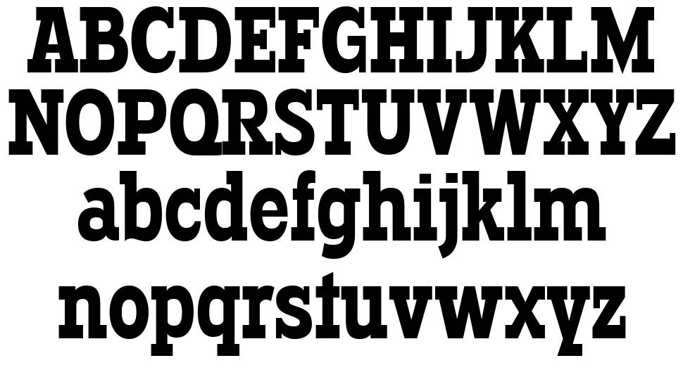Typodermic-Regular font specimens