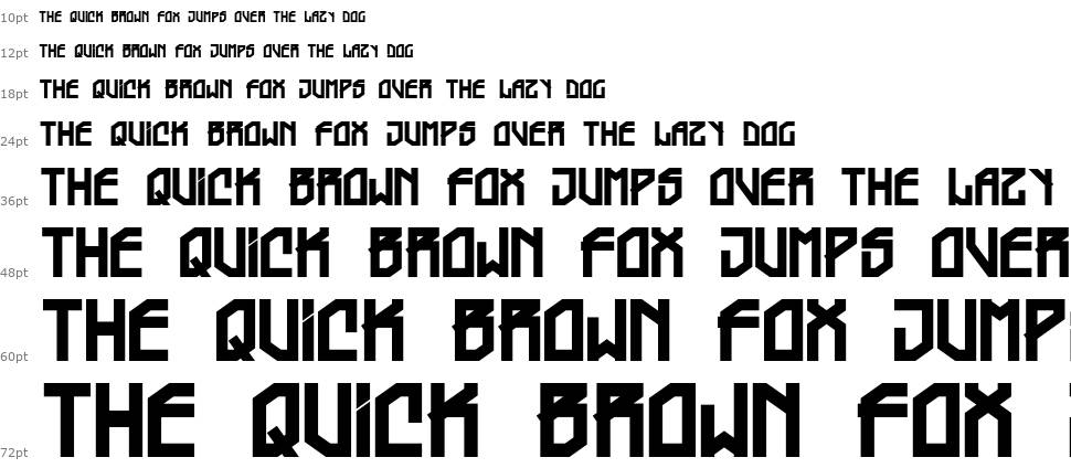 Typograff шрифт Водопад