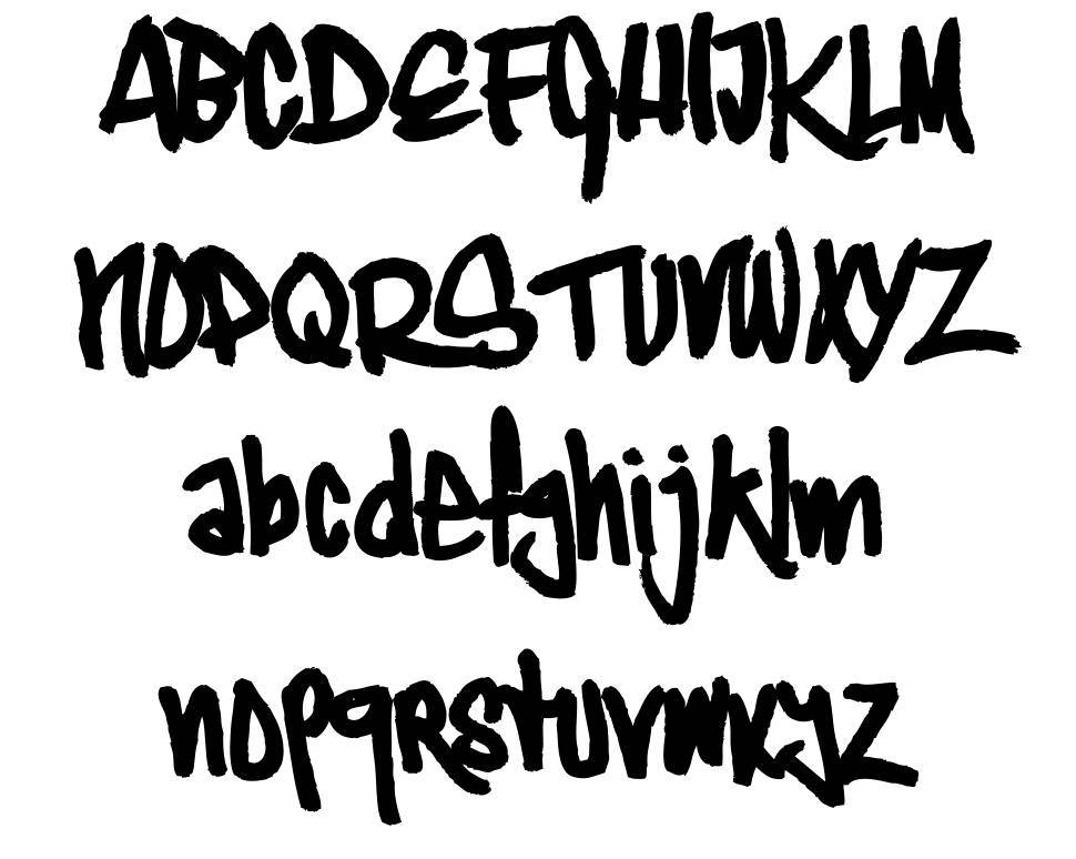 Typographic Onedalism písmo