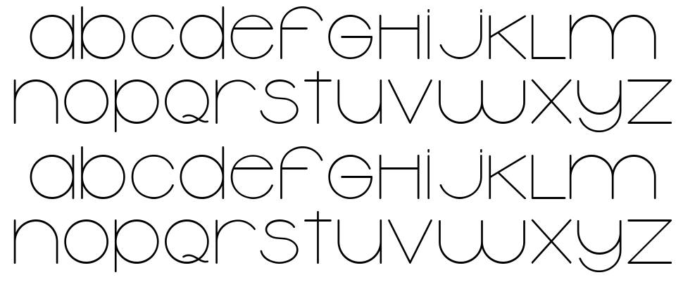 Typolino font