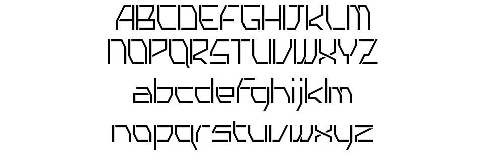 Tyro font specimens