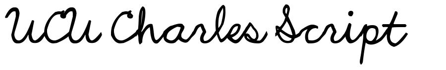 UCU Charles Script font