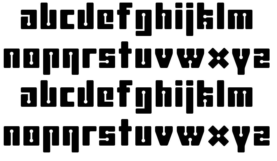 Uhura 2239 字形 标本